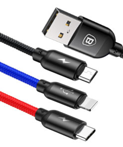 Polnilni USB kabel 3v1 za mobilne naprave