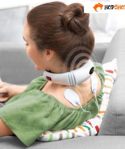 Elektromagnetický masážní přístroj na krk a záda